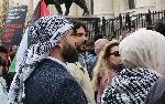 София – Протест на палестинци пред Съдебна палата