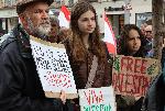 София – Протест на палестинци пред Съдебна палата