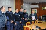 Бургас - Награждаване на полицаи