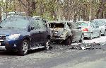 Горяха 5 автомобила в Бурас