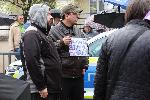 СОФИЯ - Министерство на вътрешните работи - Протест на гражданско сдружение БОЕЦ пред МВР за оставка на министъра Даниел Митов
