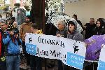 СОФИЯ - Министерство на вътрешните работи - Протест на гражданско сдружение БОЕЦ пред МВР за оставка на министъра Даниел Митов