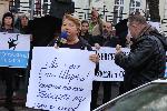 СОФИЯ - Министерство на вътрешните работи - Протест на гражданско сдружение БОЕЦ пред МВР за оставка на министъра Даниел Митов