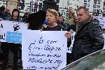 СОФИЯ - Министерство на вътрешните работи - Протест на гражданско сдружение БОЕЦ пред МВР за оставка на министъра Даниел Митов