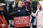 София - Протест на сдружение "Ангели на пътя"