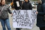 София - Протест на сдружение "Ангели на пътя"