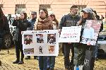 София - Протест на сдружение "Ангели на пътя"