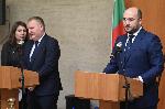 Брифинг на правосъдния министър Георги Георгиев и Майкъл Макграт, еврокомисар  за демокрацията, правосъдието, върховенството на закона и защитата на потребителите