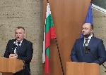 София - Брифинг на министър Георги Георгиев и еврокомисар Майкъл Макграт