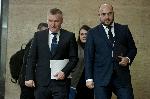 София - Брифинг на министър Георги Георгиев и еврокомисар Майкъл Макграт