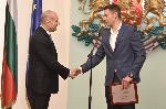 София - президентът Румен Радев - награди за изявени спортисти