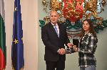София - президентът Румен Радев - награди за изявени спортисти