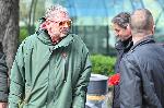 София - Поклонение пред актьора Васил Банов