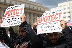 София - протест на ресторантьори - затворени заведения на бул.Витоша -площад Ал.Невски