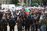 София - протест на ресторантьори - затворени заведения на бул.Витоша -площад Ал.Невски