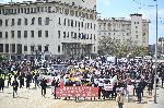 София - протест на ресторантьори - площад Александър Невски