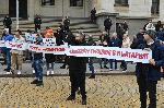 София - протест на ресторантьори - площад Александър Невски