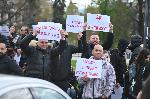 София - протест на ресторантьори - площад Александър Невски