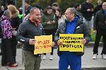 София - протест на ресторантьори - площад Александър Невски