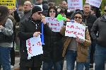 София - протест на ресторантьори - площад Александър Невски