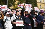 София - протест на ресторантьори - площад Александър Невски