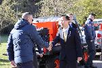 София - село Локорско - Церемония за получаване на противопожарна техника