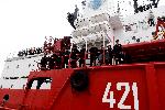 Варна  - Посрещане на  експедицията от южният полюс