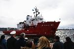 Варна  - Посрещане на  експедицията от южният полюс