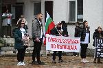 Телиш - Протест заради смъртта на малката Сияна на пътя