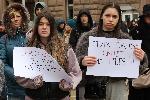 София - Протест заради смъртта на малката Сияна на пътя