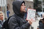 София - Протест заради смъртта на малката Сияна на пътя