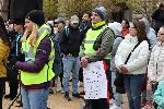 София - Протест заради смъртта на малката Сияна на пътя