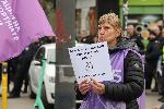 София - Протест на работещите в градския транспорт