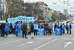 София - Протест на работещите в градския транспорт