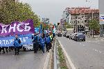София - Протест на работещите в градския транспорт