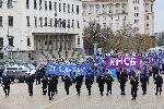 София - Протест на работещите в градския транспорт