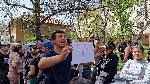 София - Протест на ромската общност пред Община Илинден