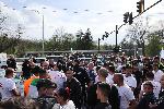 София – Протест на собственици на съборените жилища от квартал Захарна фабрика