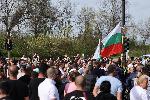 София – Протест на собственици на съборените жилища от квартал Захарна фабрика
