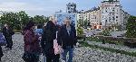 София - Изложба Антрактически хора - Моста на влюбените