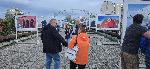 София - Изложба Антрактически хора - Моста на влюбените