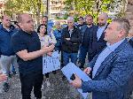 Плевен - Протест на граждани пред Общински съвет