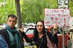 Протест срещу уволнението на директора на НИНКН пред културното министерство