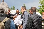 Столичният кмет Васил Терзиев изненадващо посети ромите и разчистването на  гетото в кв."Захарна фабрика"