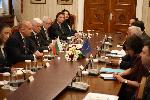 София - Среща на президента Радев с председателя на ЕС Антонио Коща
