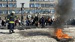 Децата от училище "Св.св. Кирил и Методий" в Хасково станаха  пожарникари
