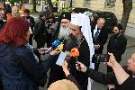 Варна  - Стотици миряни посрещат патриарх Даниил