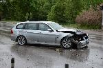 София - Катастрофа между полицейска кола и автомобил