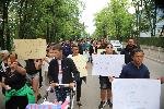 София - Протестиращ блокират кръстовище на бул. Сливница - настояват за жилища