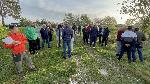 Хасково - село Подрепа - земеделци на протест пред площадка за противоградни ракети